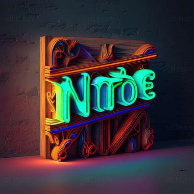 3D model Neon (STL)